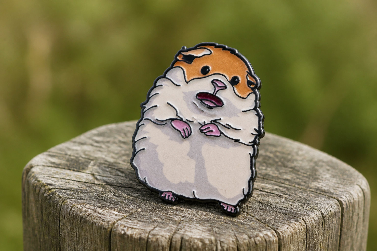 Screaming Hamster Pin For Meme-Inspired Accessories