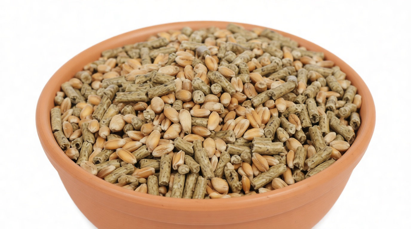 Aliments sains pour les canards