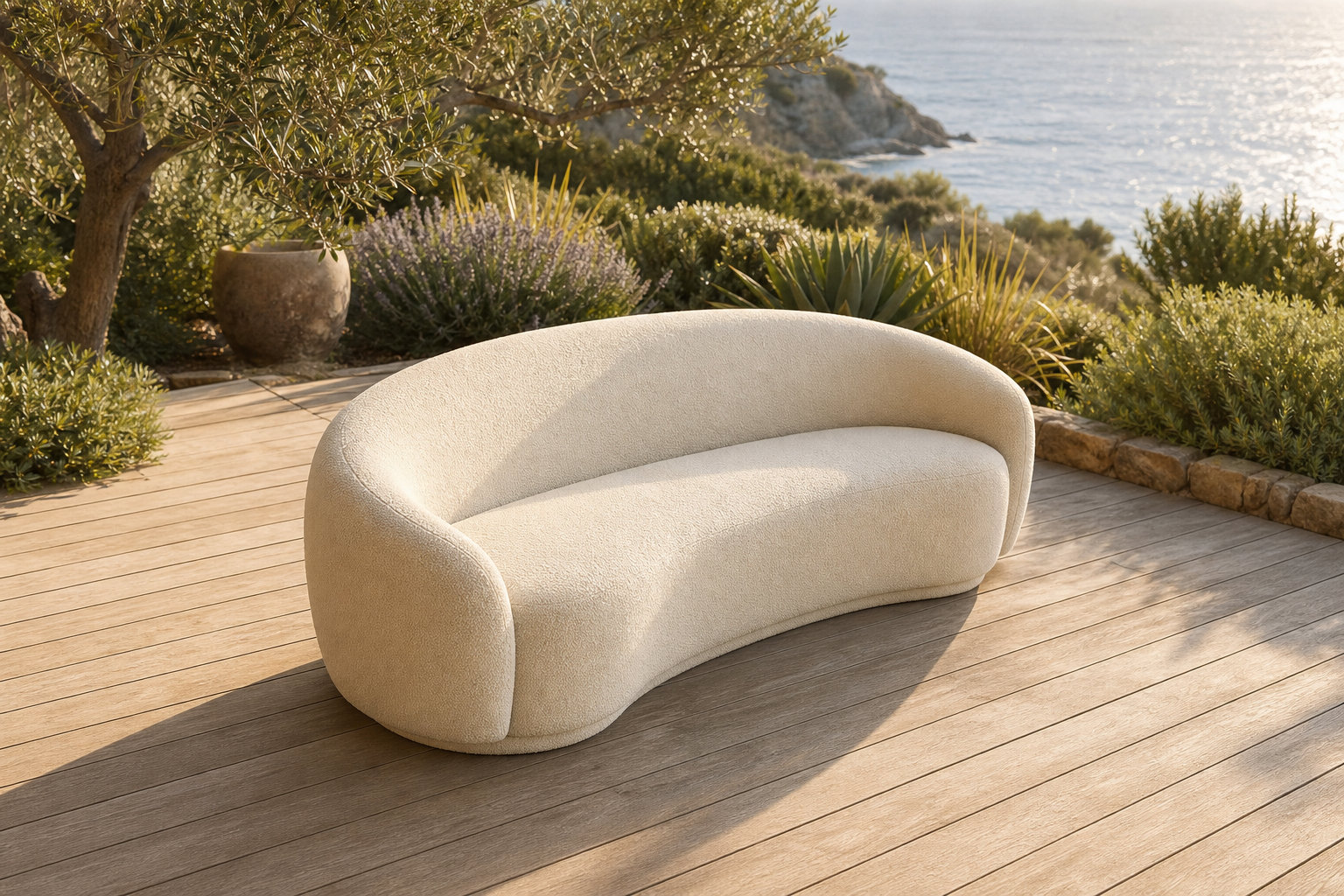 BOVANA organique : la douceur du beige pour une variante naturelle