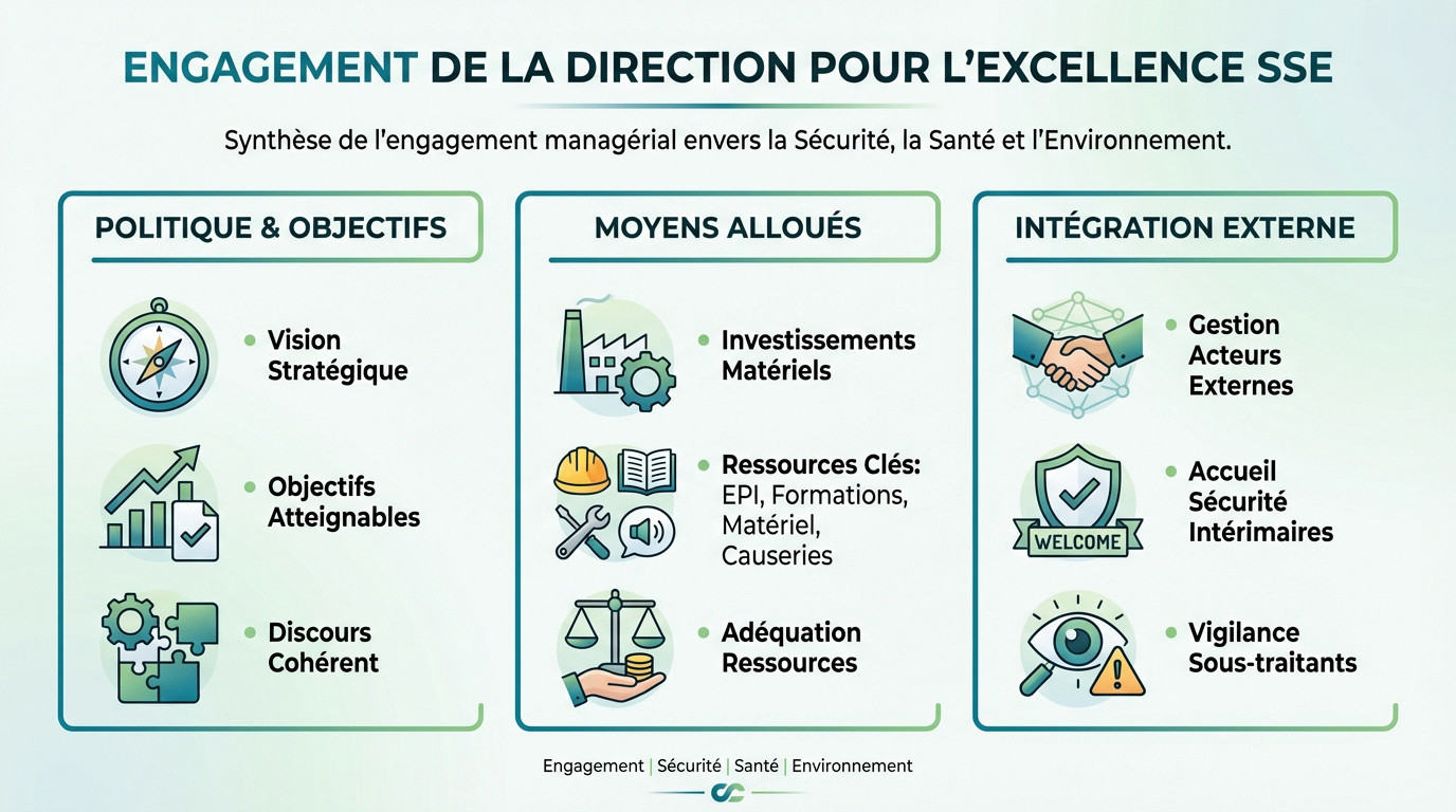 Direction engagée dans la démarche MASE