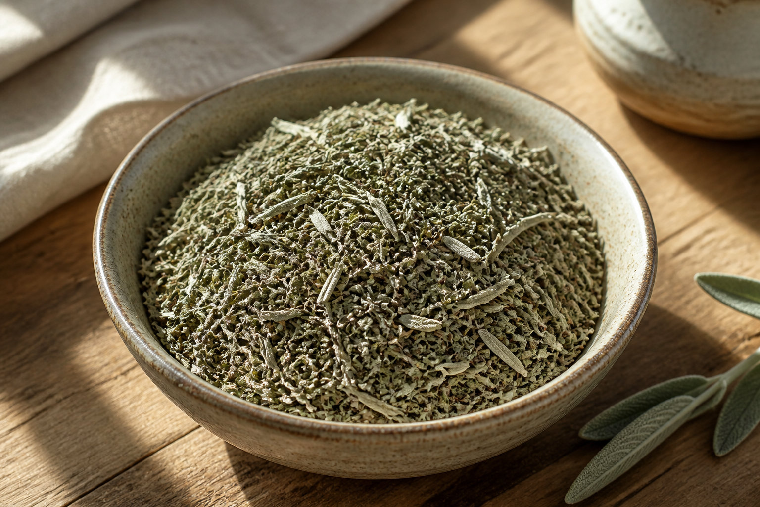 Sauge feuilles coupées bio : la tradition de l'herboristerie officinale