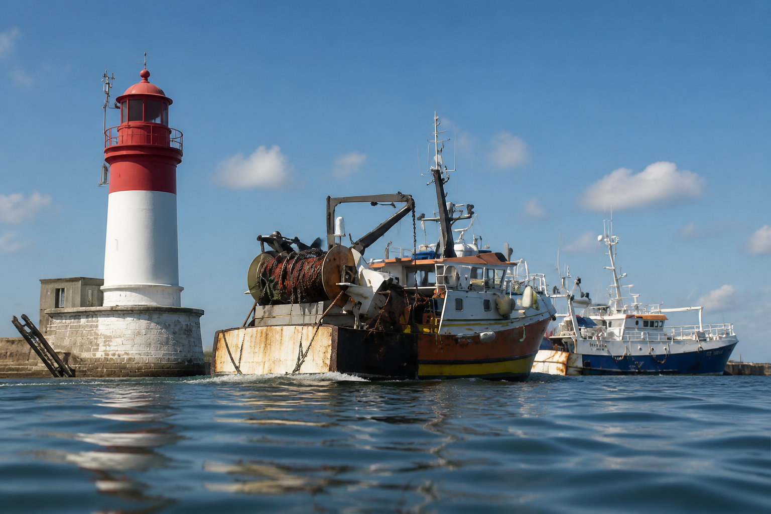 Les saveurs locales et l'énergie des ports de pêche