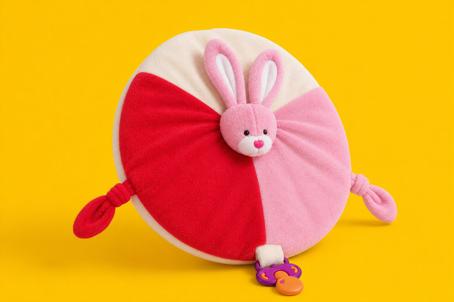 Doudou Lapin Rose