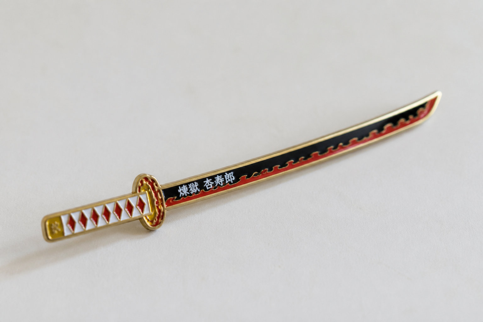 X Demon Slayer Pin for Dark Fantasy Aesthetics