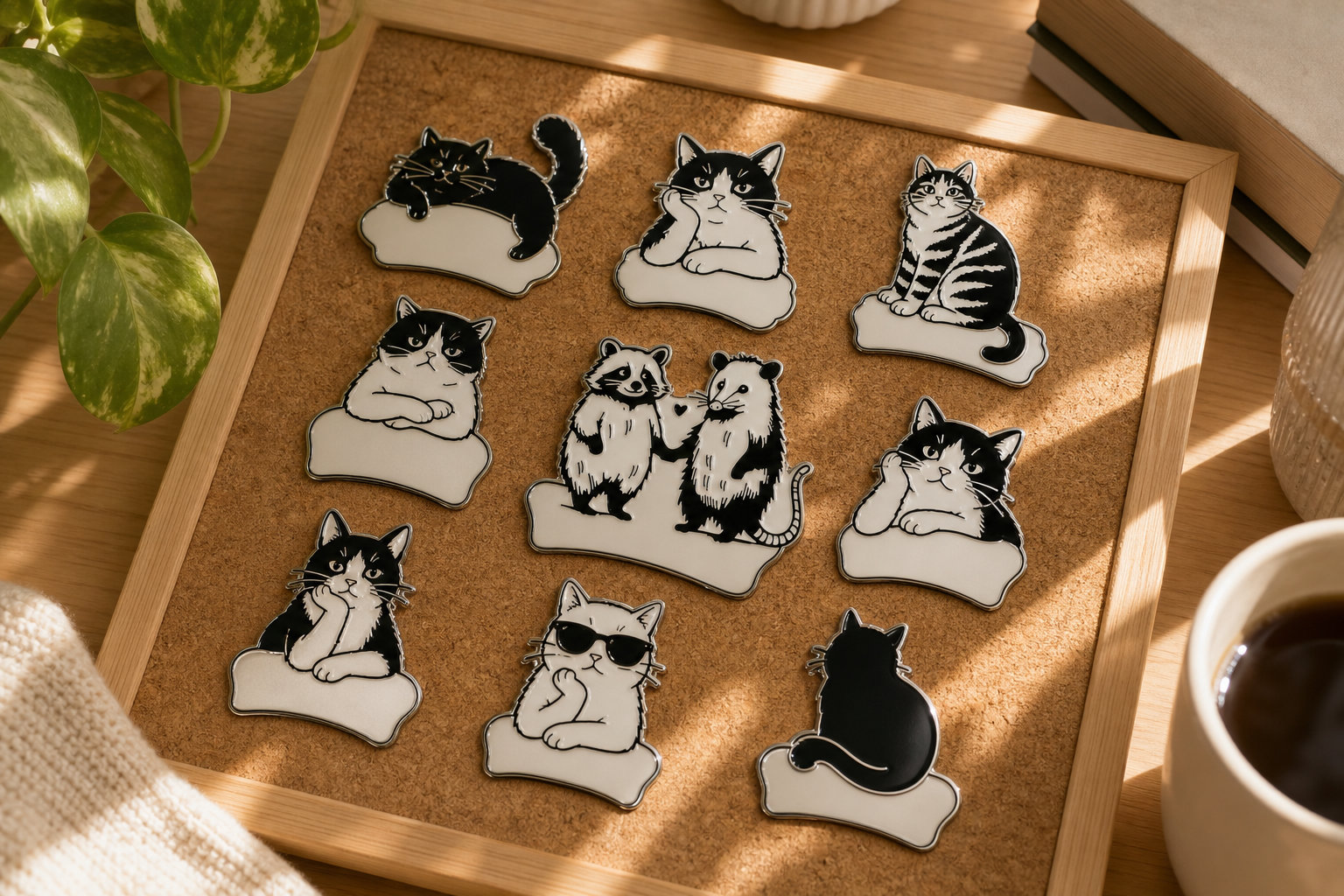 For the Introverted, the Coffee-Obsessed, or the Pun-Loving Fan