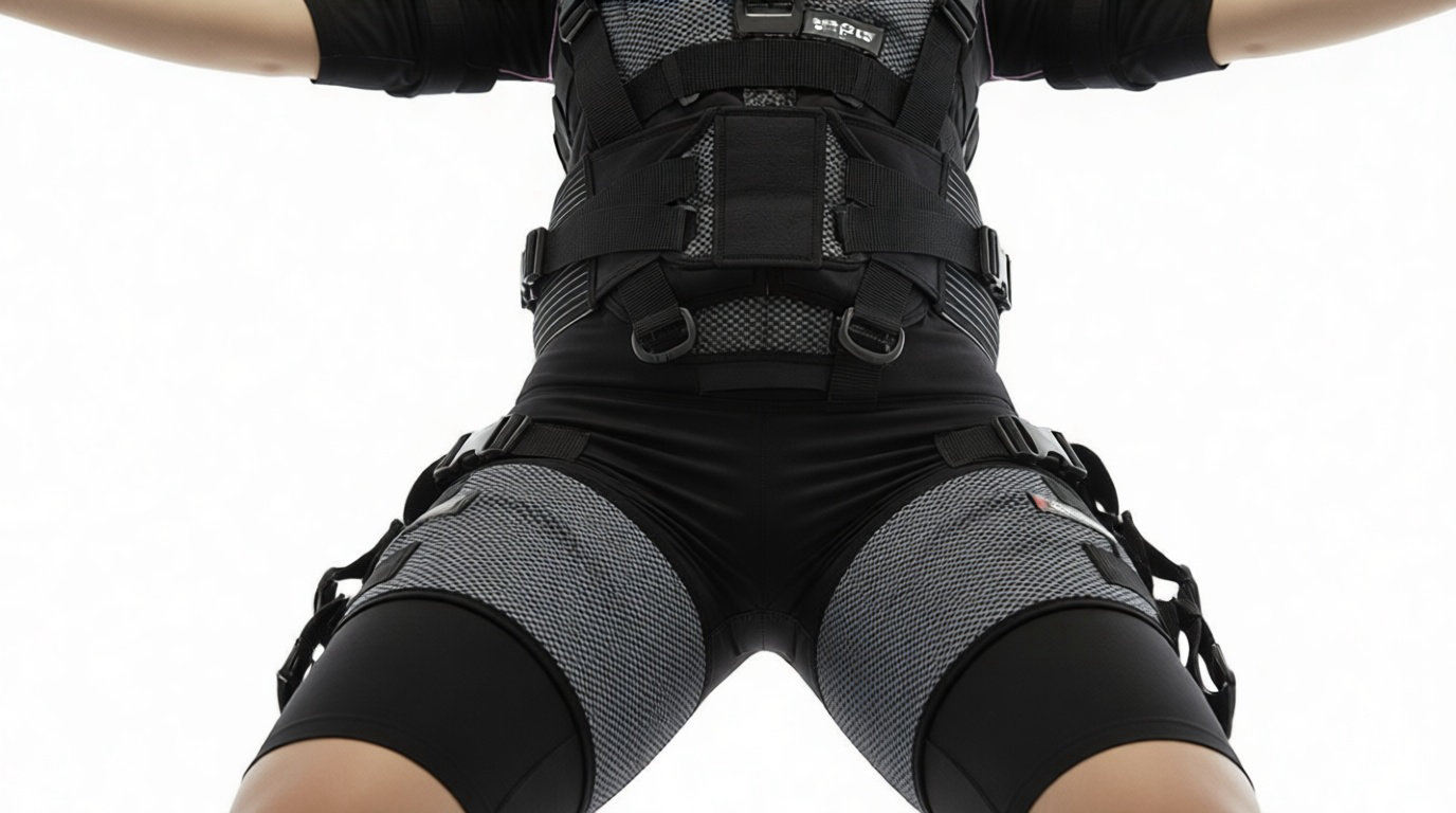 Technologie n°1 : l'électrostimulation EMS — 20 minutes pour l'équivalent de 4h de sport