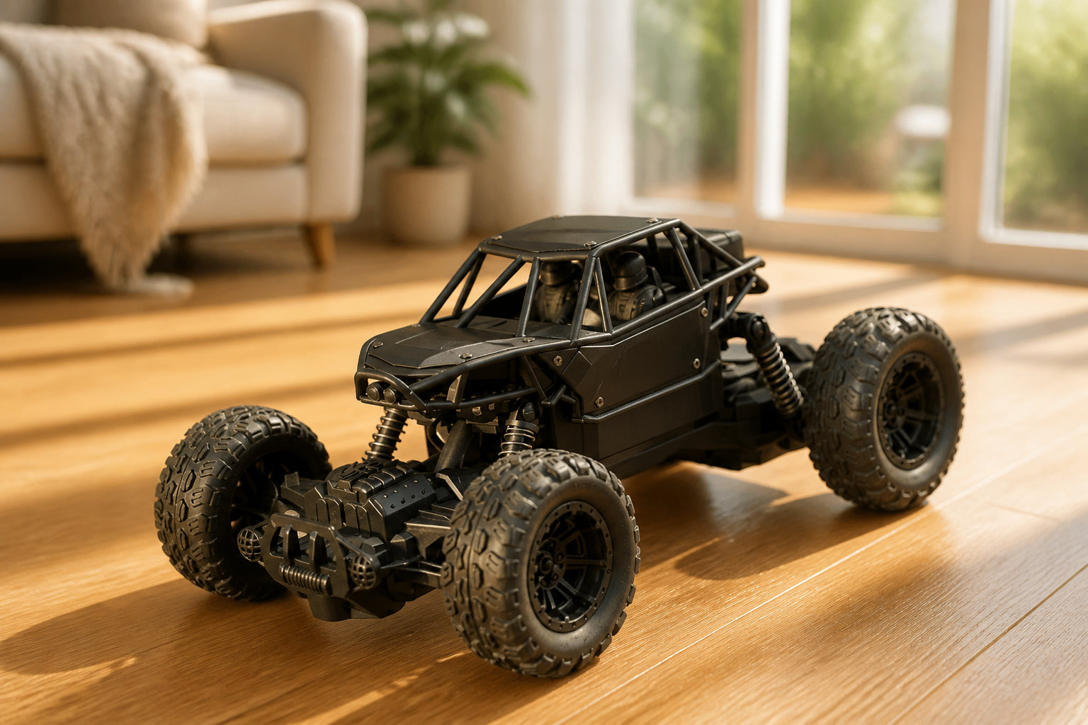 Jouet voiture tout terrain télécommandée pour enfant