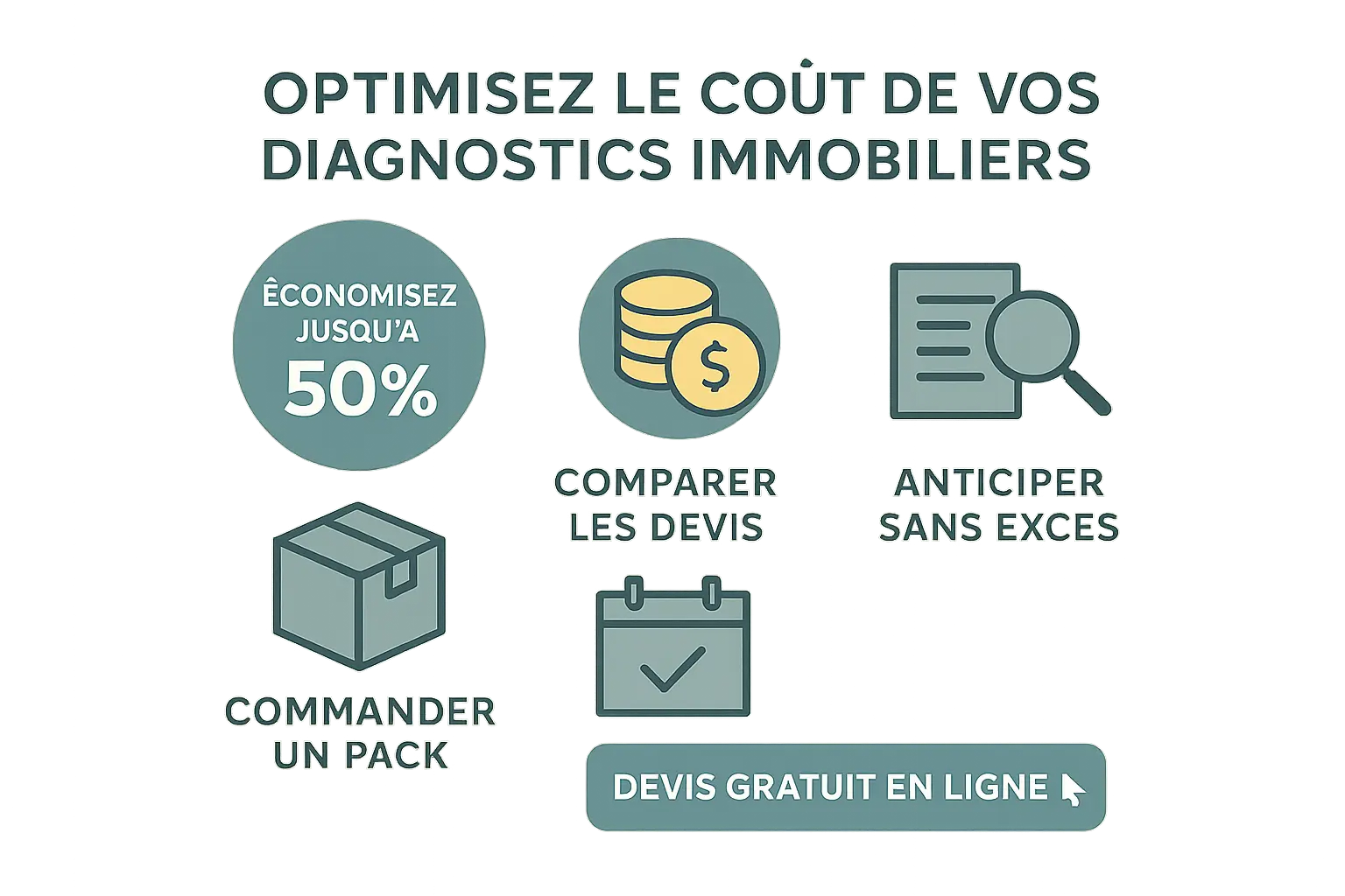 Optimisez le coût de vos diagnostics immobiliers