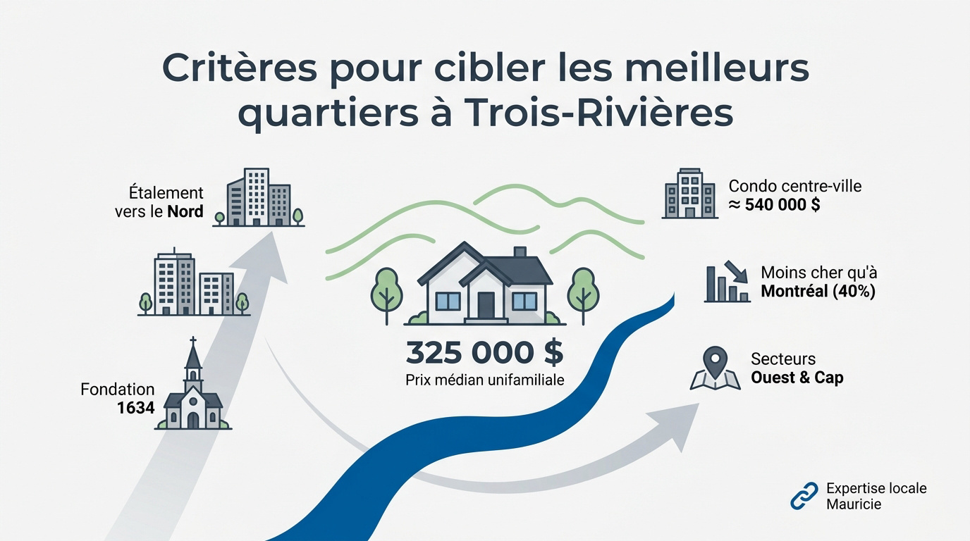 Comparaison des prix immobiliers entre Trois-Rivières et Montréal en 2026