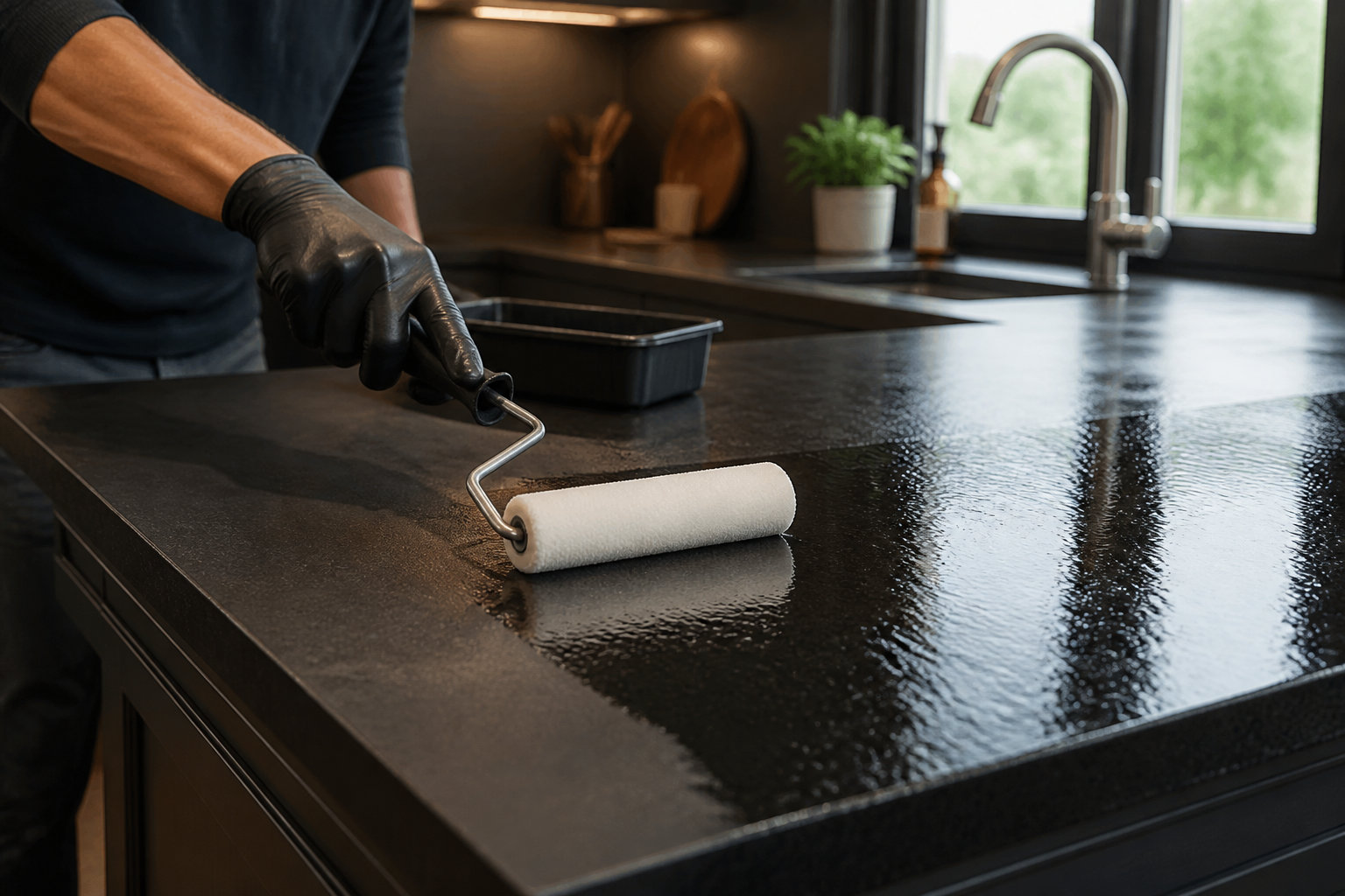 Protection finale et maintenance de la cuisine rénovée