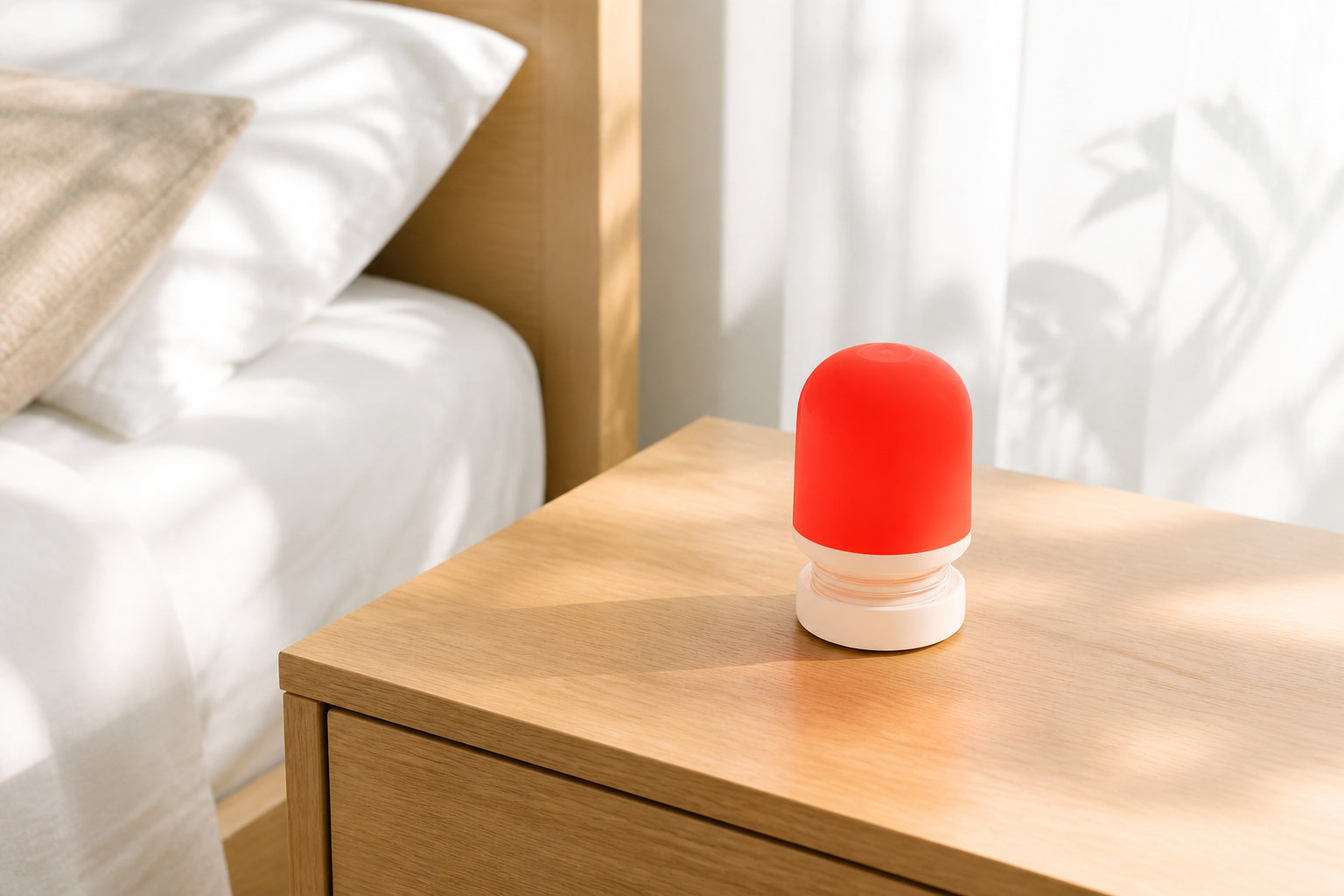 Veilleuse rouge bébé 620-630 nm