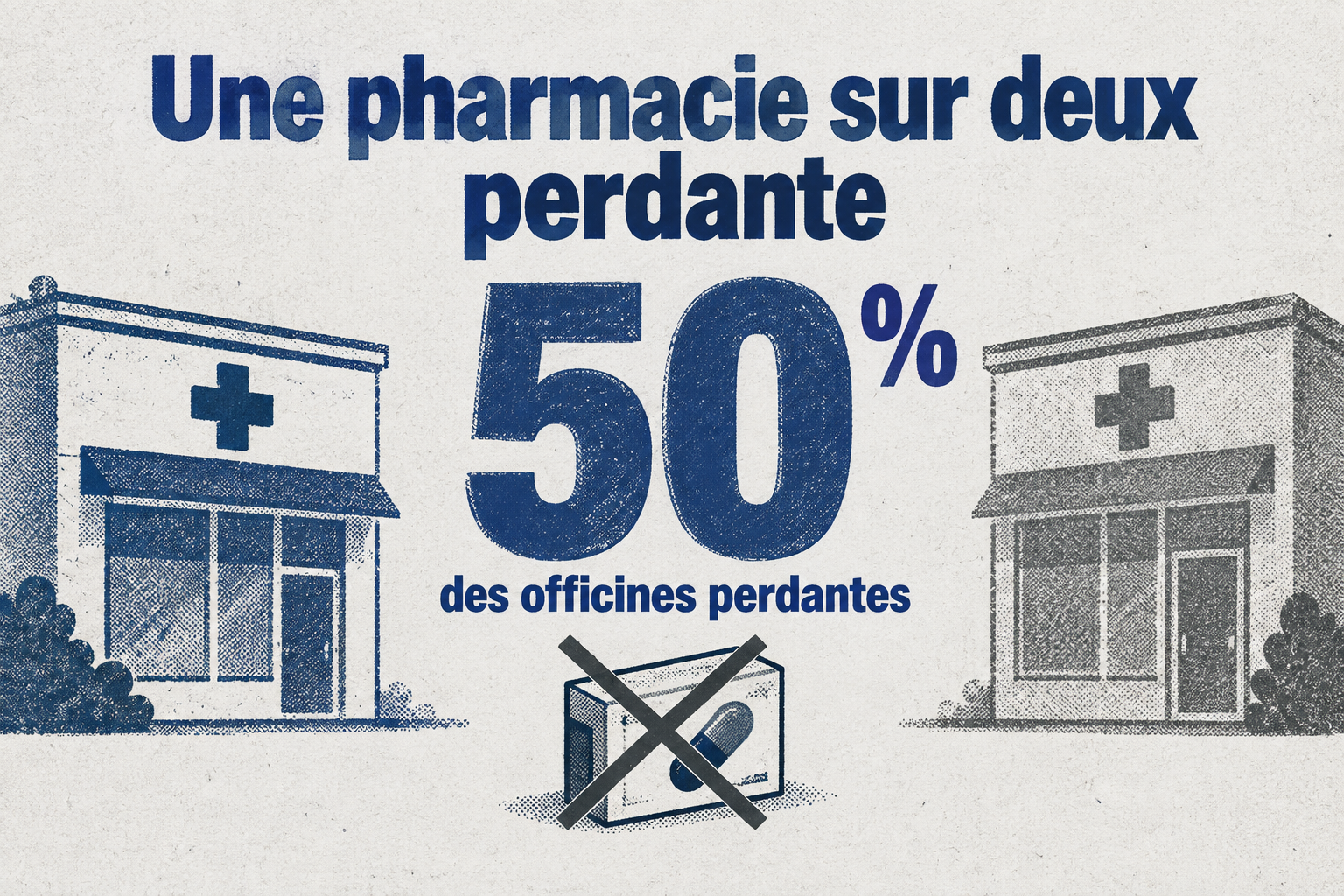 Une pharmacie sur deux serait perdante dans le nouveau modèle de rémunération, selon la simulation de la FSPF.