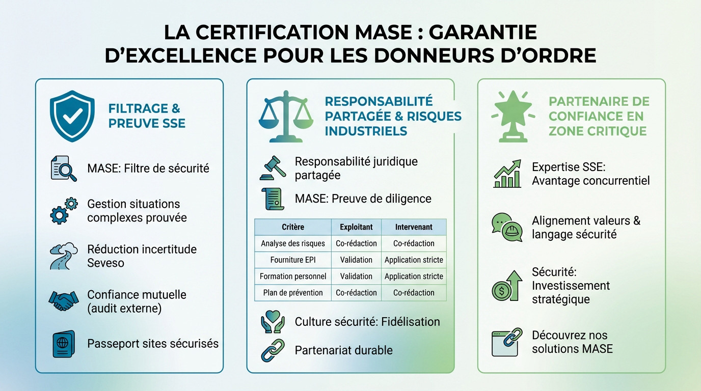 Certification MASE comme garantie d'excellence pour les sites Seveso