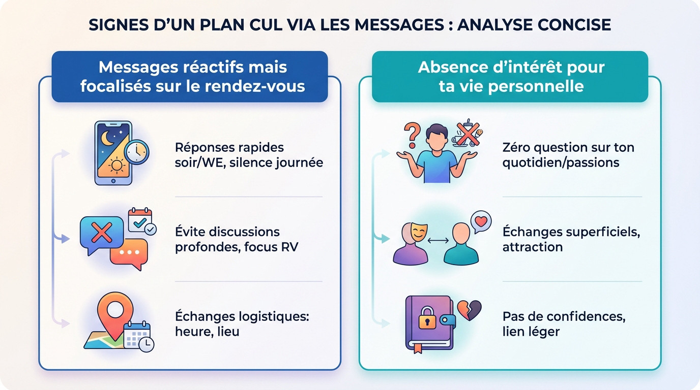 Analyse des messages pour détecter un plan cul