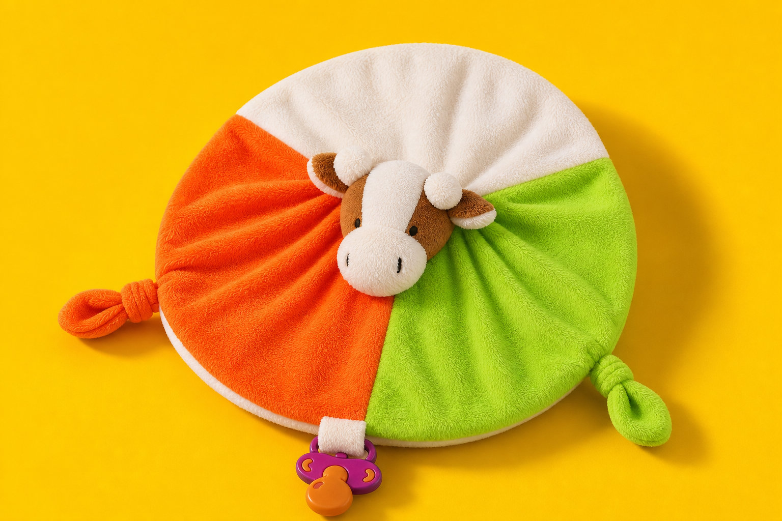 Doudou Vache : la douceur des prés au creux du berceau