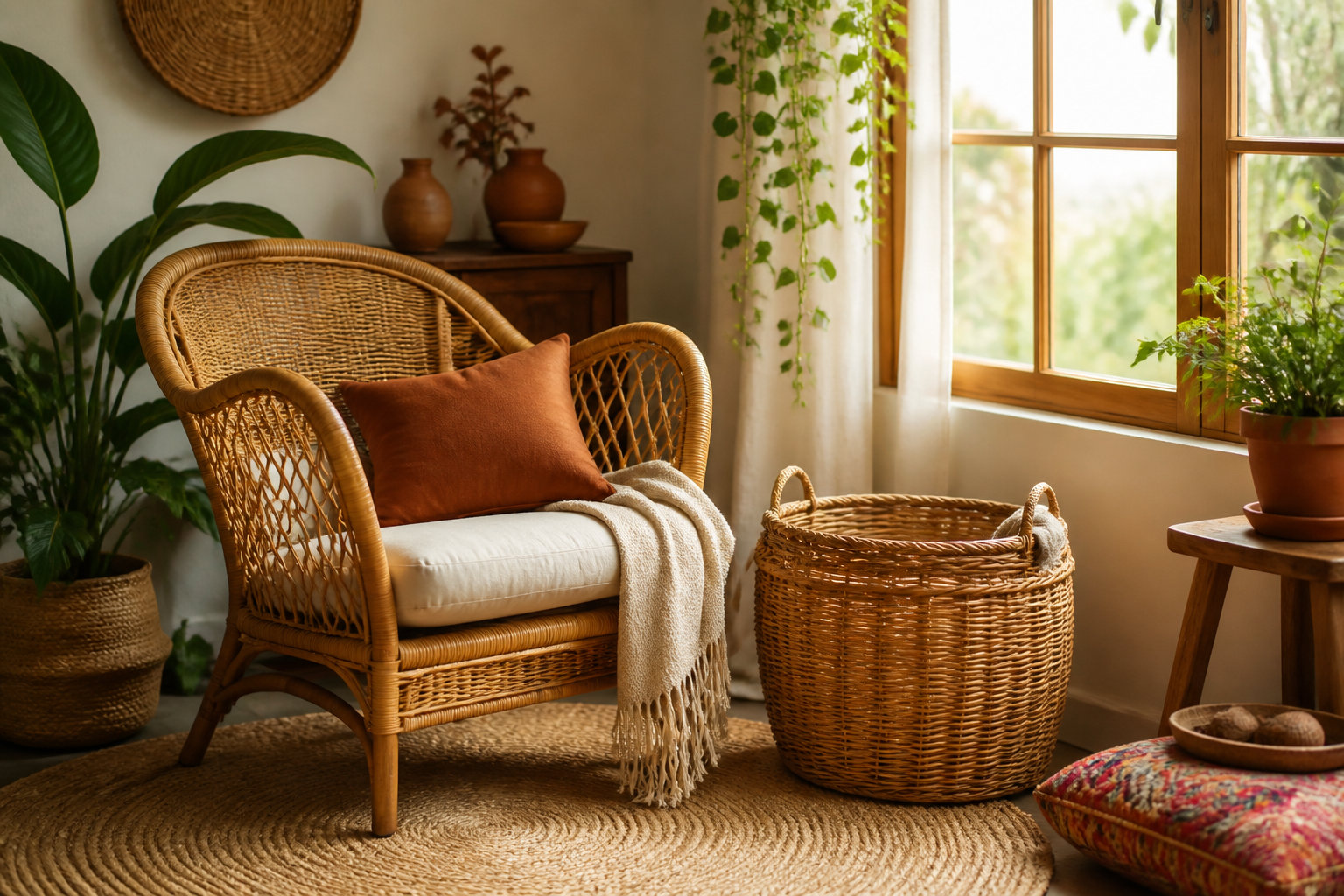Pourquoi le rotin gagne le match du mobilier (et l'osier celui du style) ?