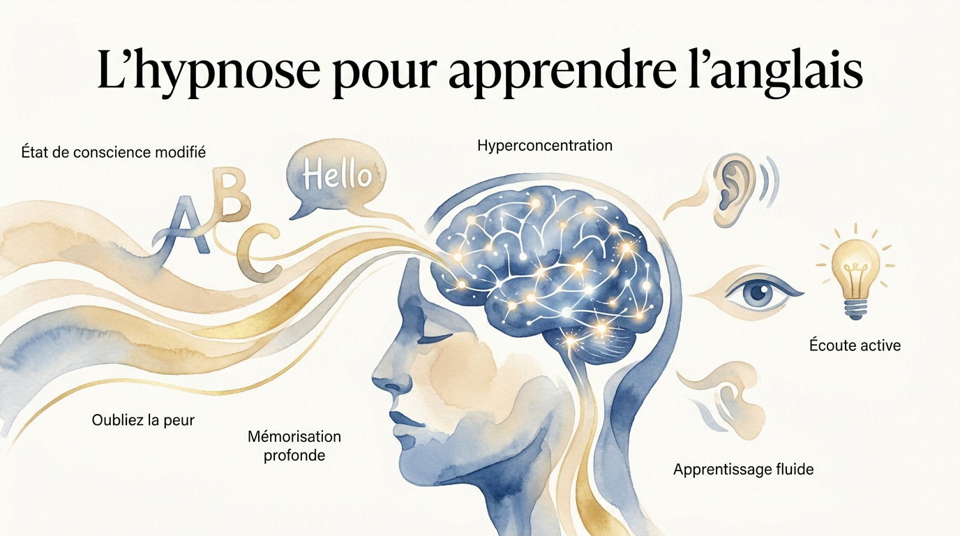 Apprendre l'anglais sous hypnose