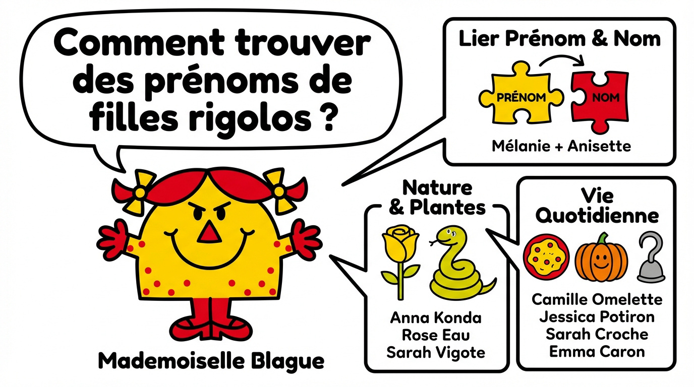 Blague monsieur madame fille avec des jeux de mots drôles