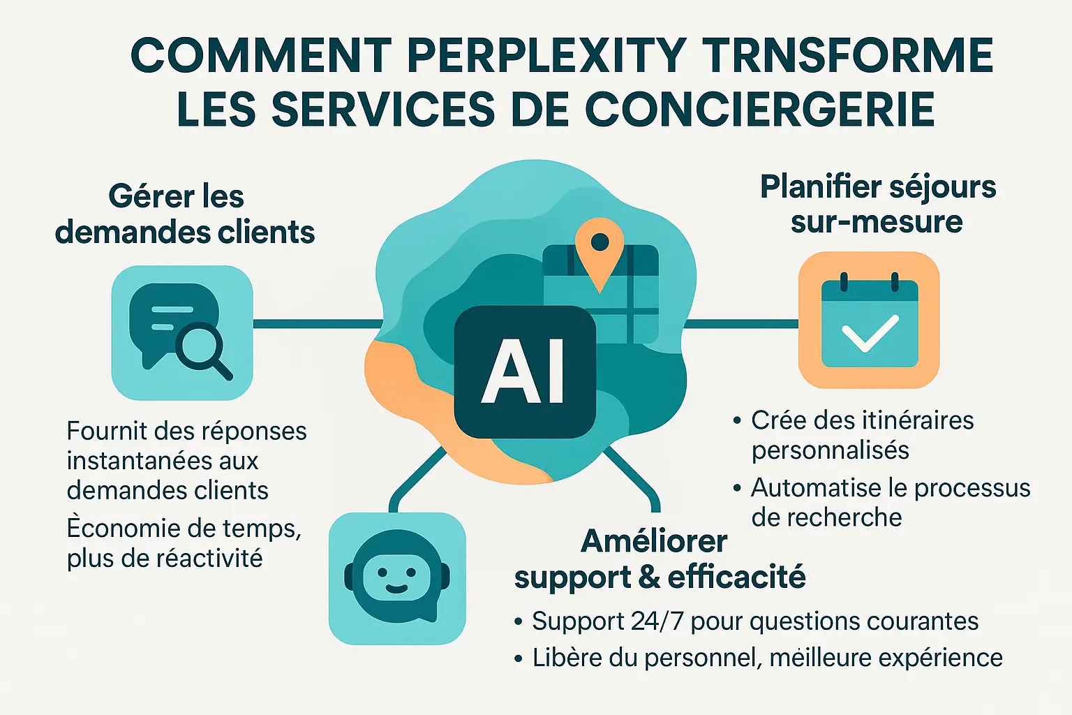 Perplexity et conciergerie IA