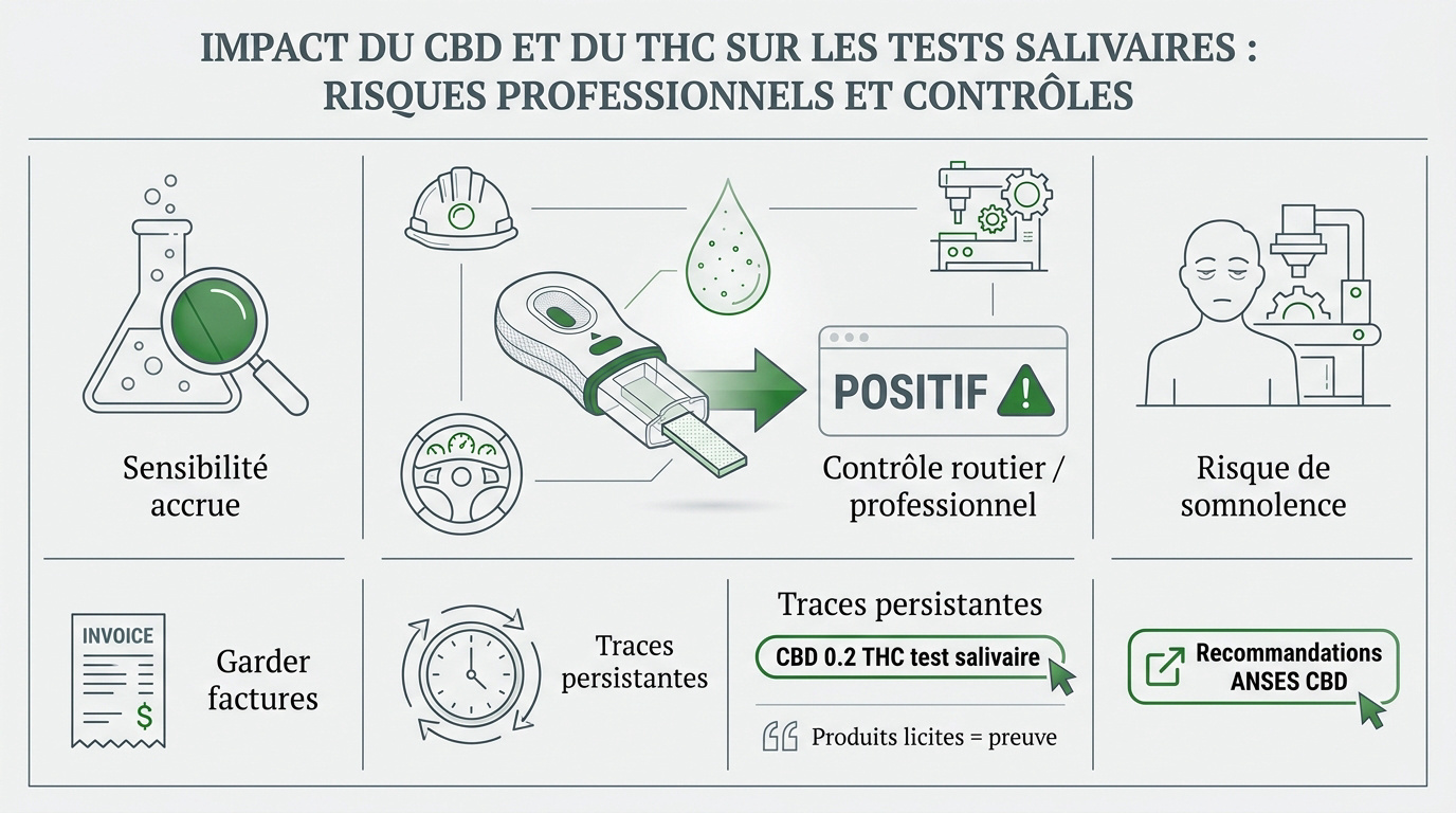 test salivaire de dépistage de stupéfiants en milieu professionnel
