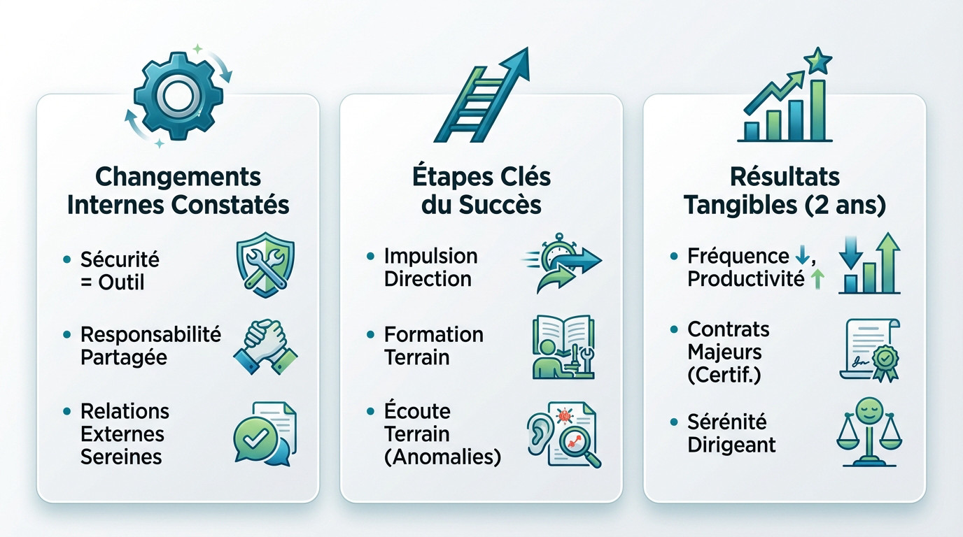 Excellence opérationnelle et résultats de la certification MASE