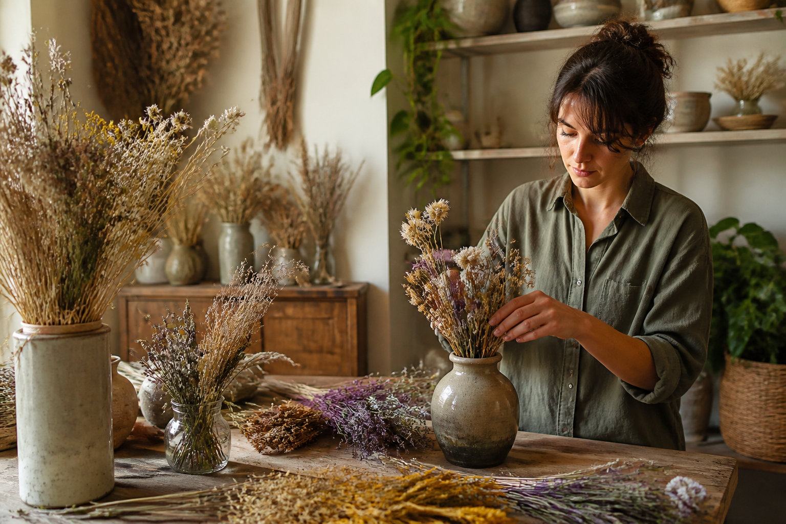 3 astuces pour entretenir et valoriser vos fleurs séchées