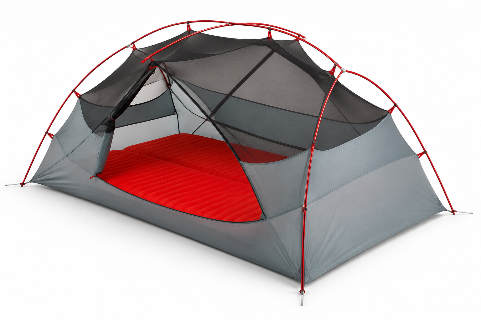 La MSR Hubba Hubba LT 2P avec ses deux portes et absides