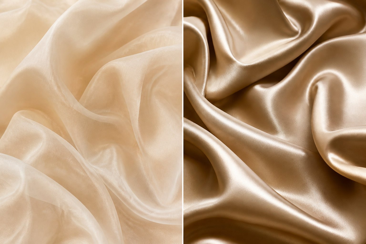 Soie vs satin cheveux : 5 différences techniques majeures