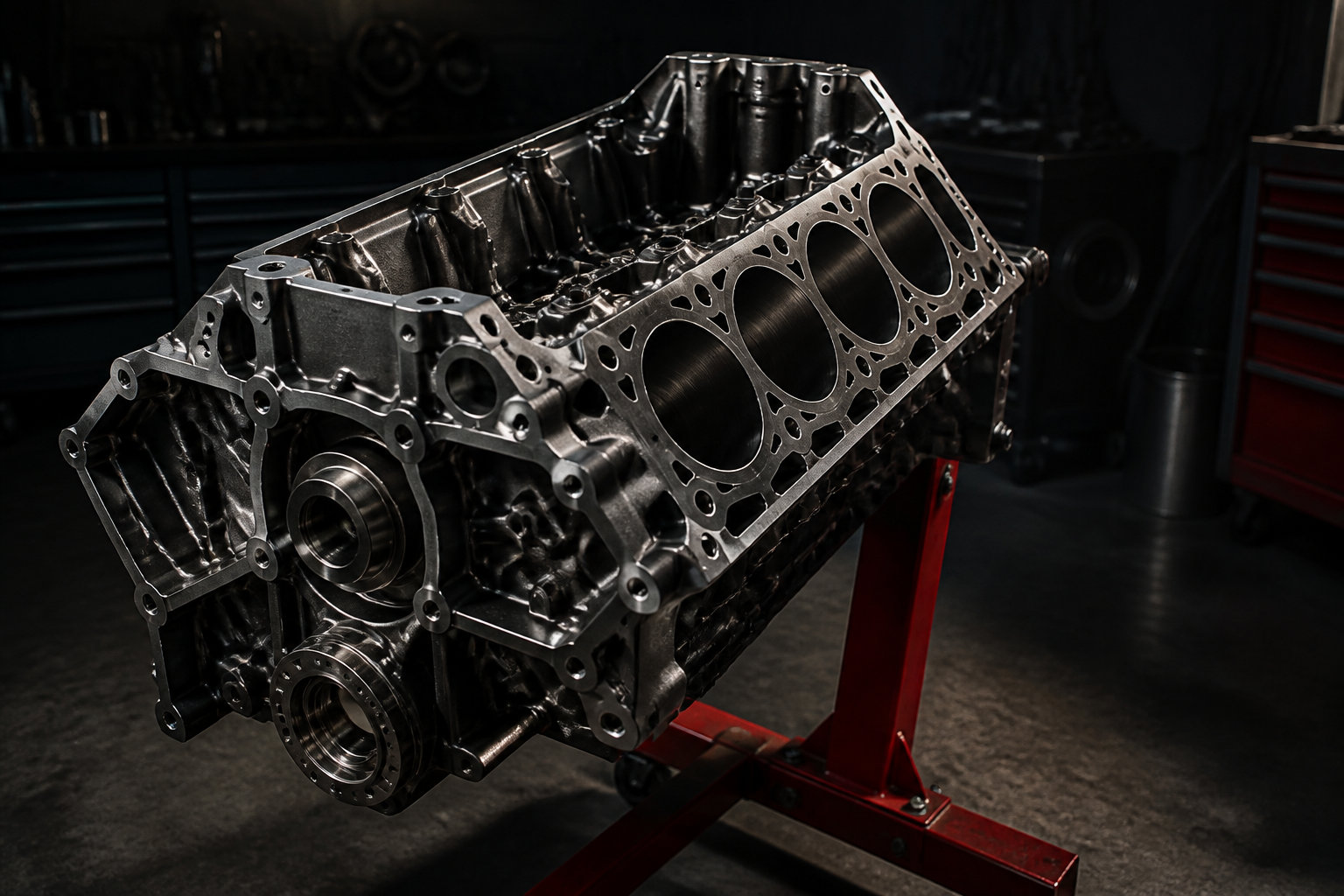 850 chevaux atmosphériques nés d'une collaboration avec Ilmor Engineering