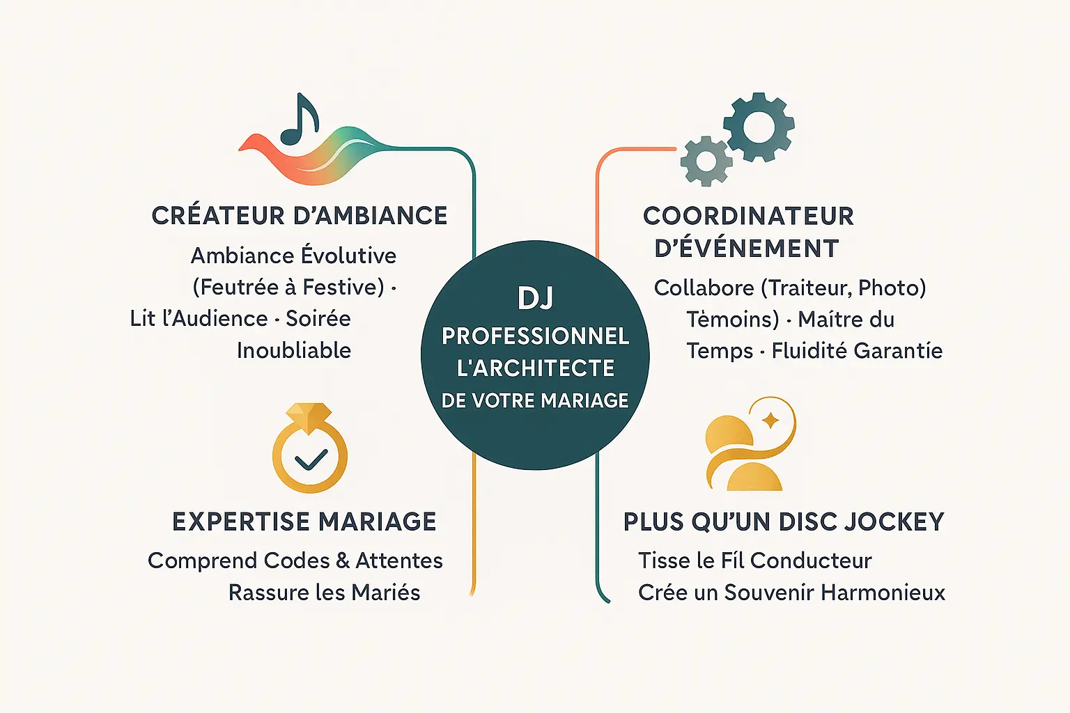 DJ professionnel lors d'un mariage en Seine-et-Marne