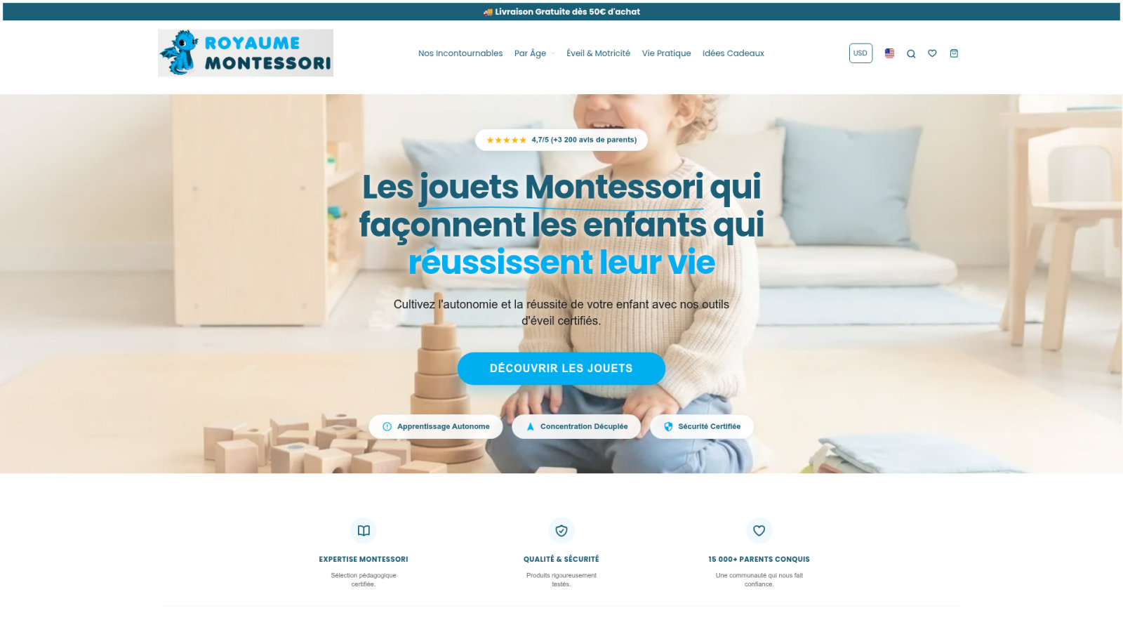 Adapter le bureau Montessori à la stature de votre enfant