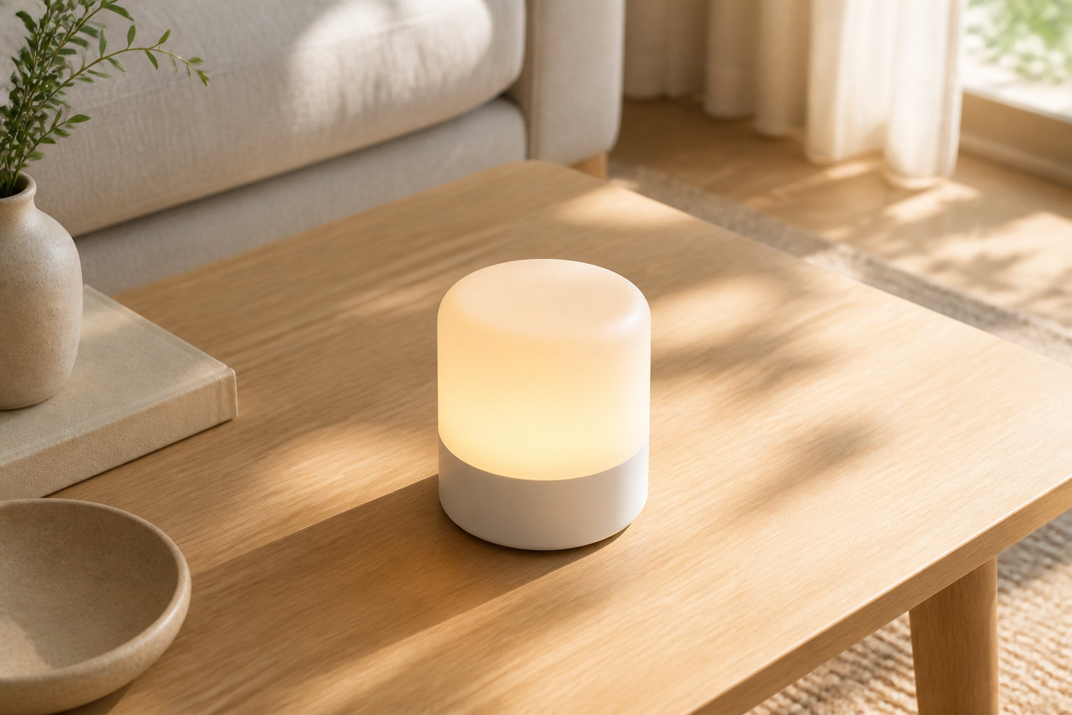 Veilleuse bébé rechargeable tactile RGB