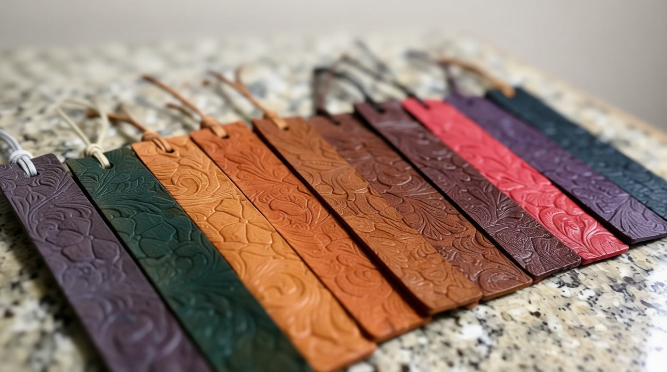 Full-Grain Leather Bookmarks for a Touch of Luxury
