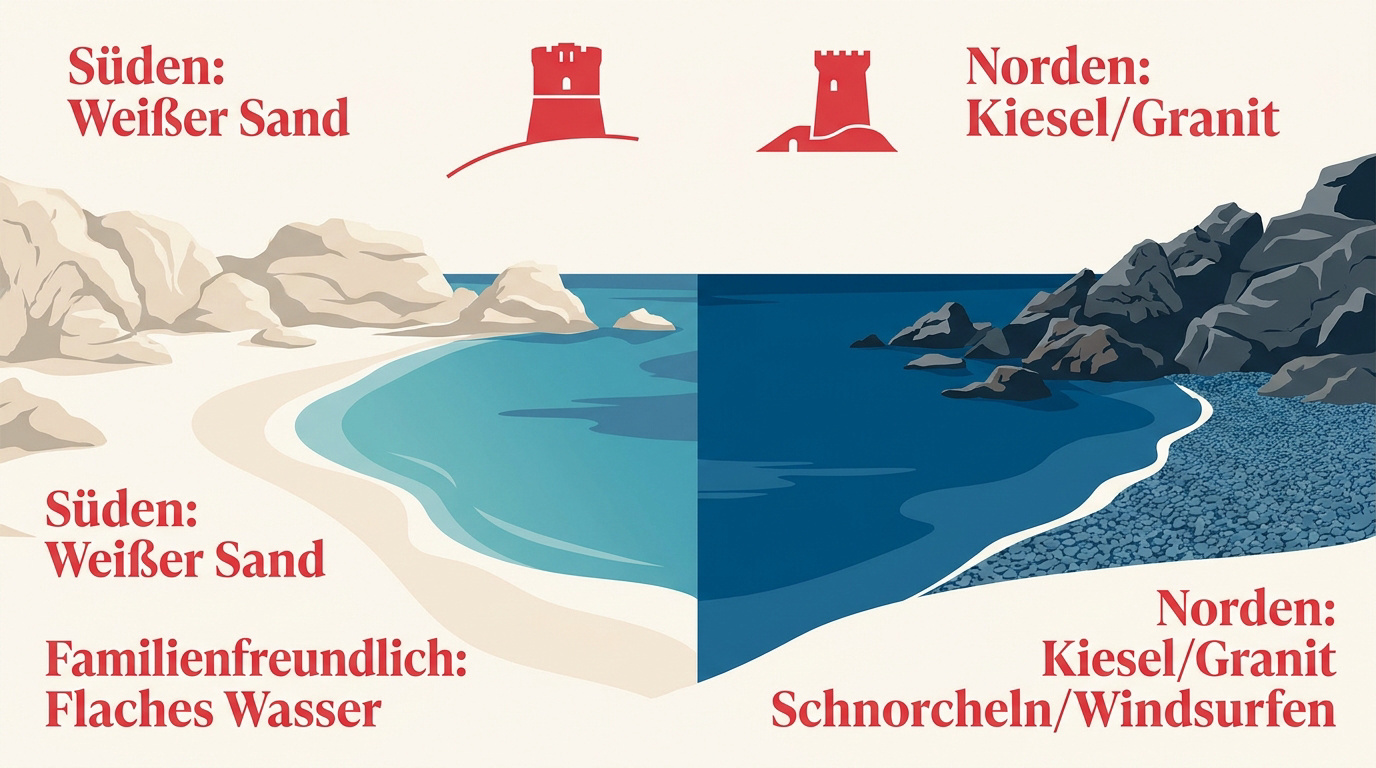 Vielfältige Küstenlandschaft Korsikas