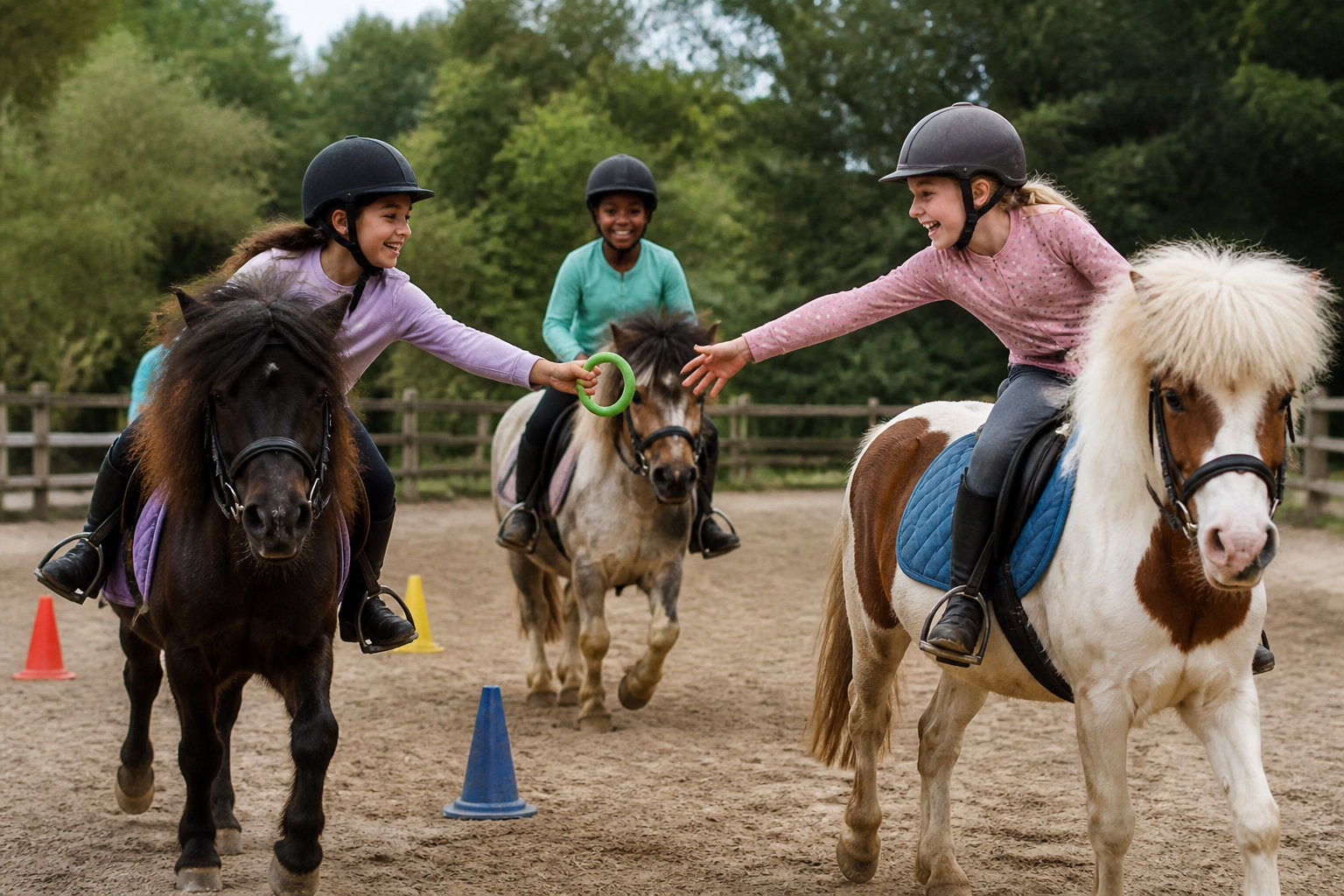 3. Poney-club du Renouveau : cadre familial à Courbillac