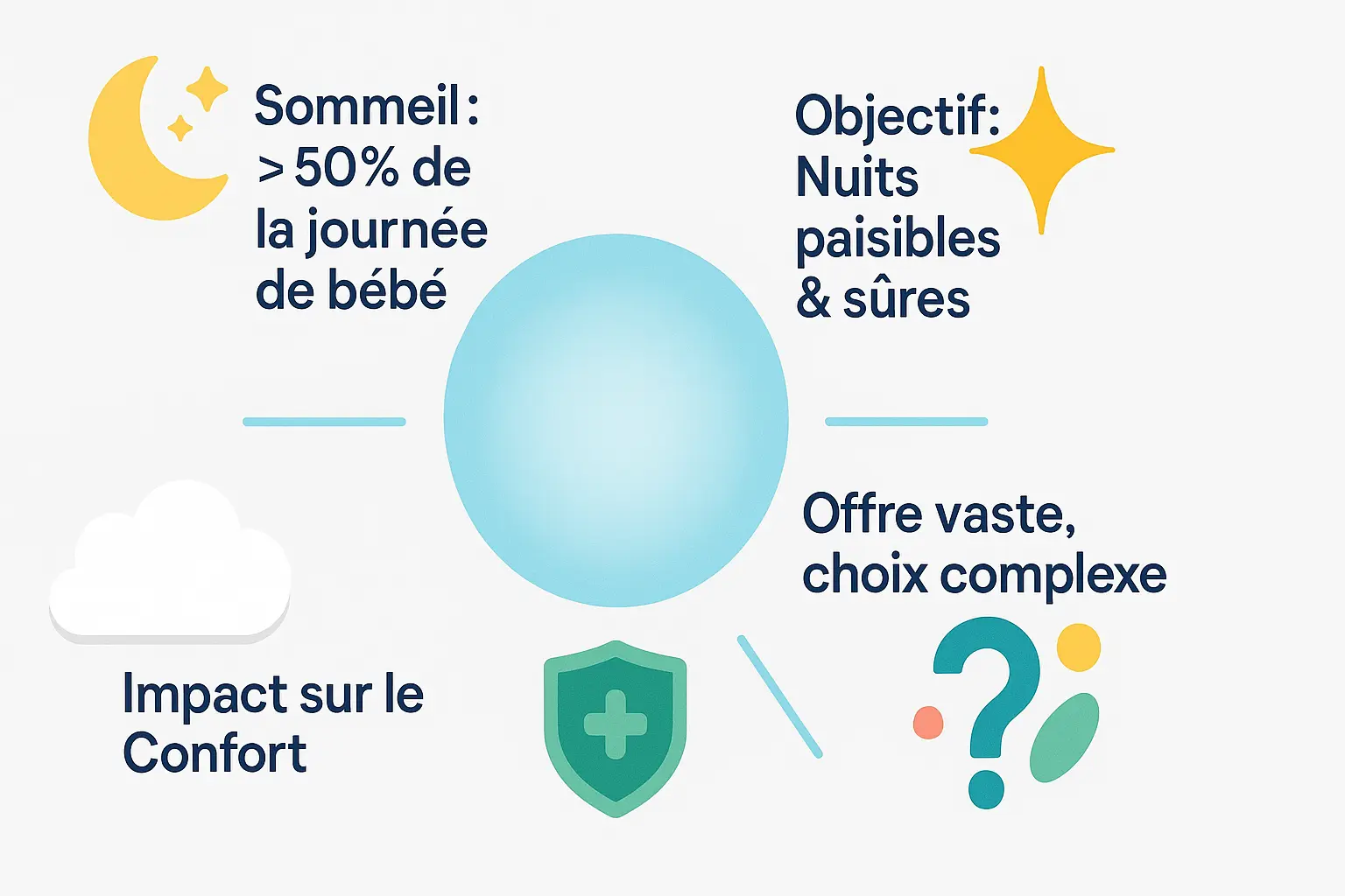 Importance du choix du matelas bébé