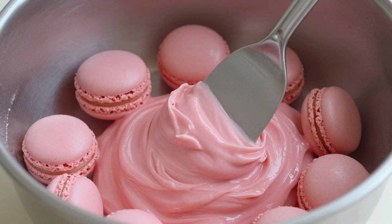 La maîtrise de la meringue et du macaronage : le geste technique