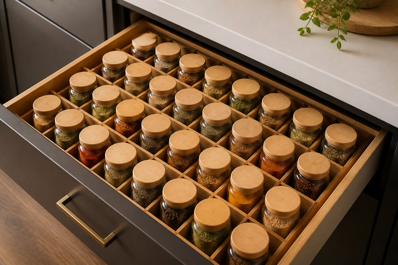 Surveillance et organisation de votre collection d'aromates