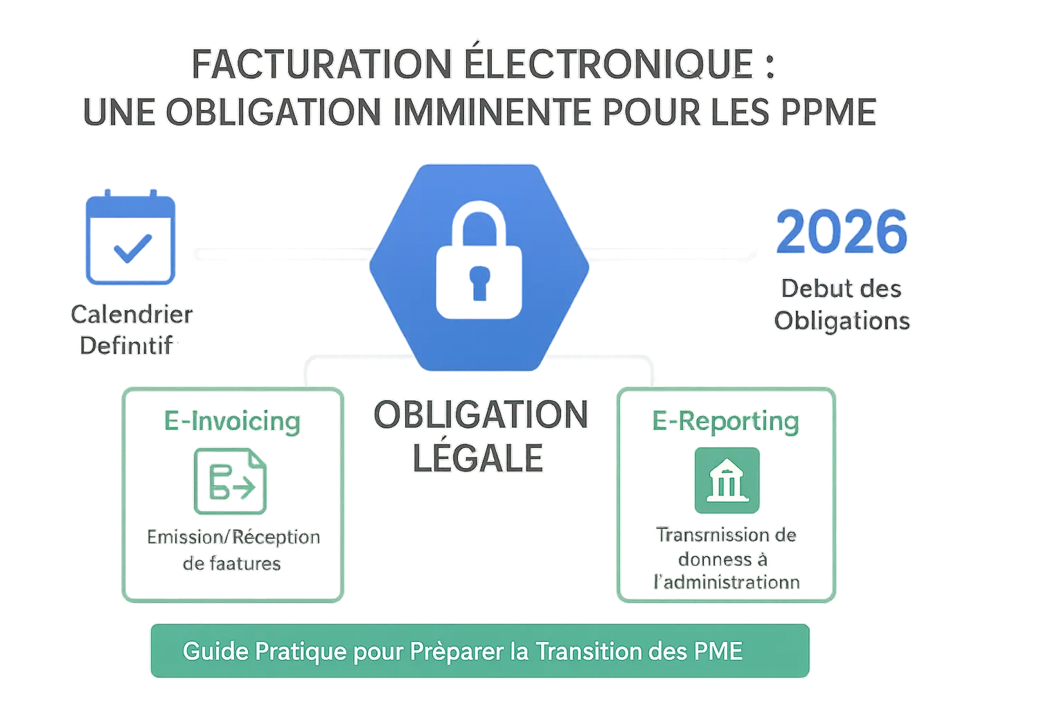Calendrier de mise en œuvre de la facturation électronique pour les PME (2026-2027)