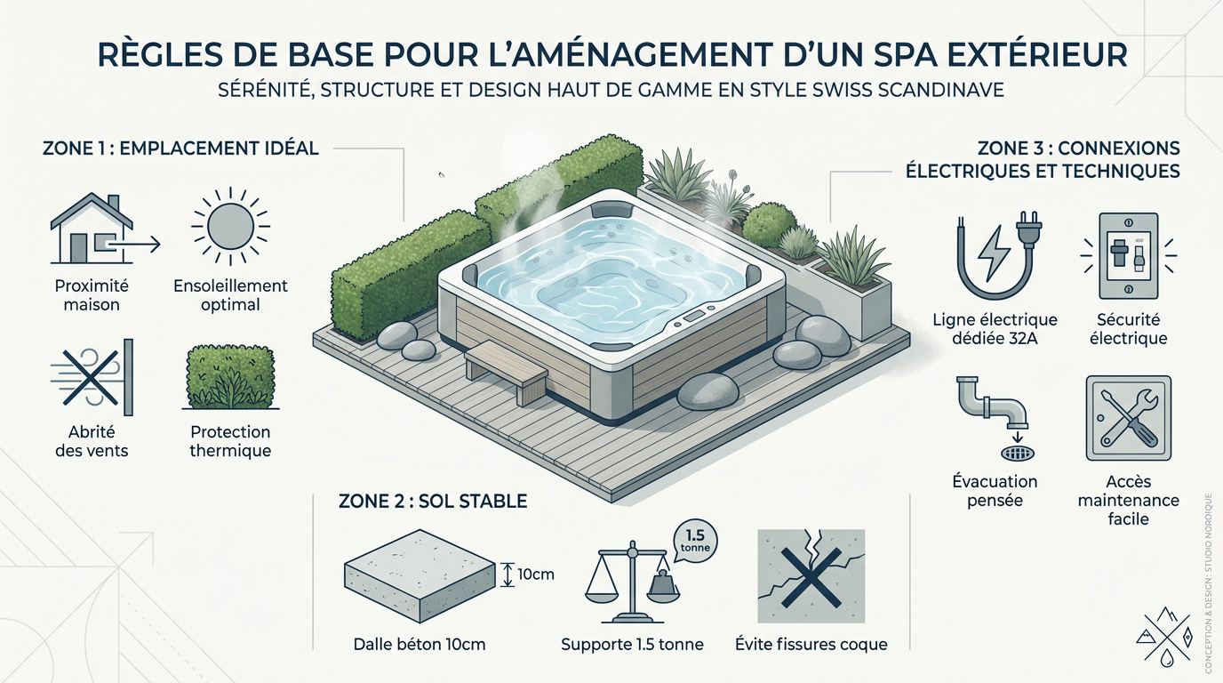 idée aménagement spa extérieur