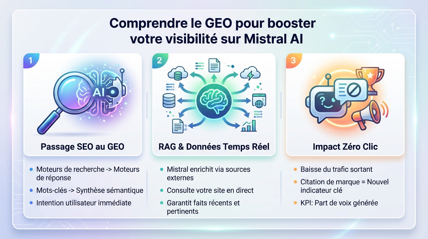 Stratégie de Generative Engine Optimization pour Mistral AI