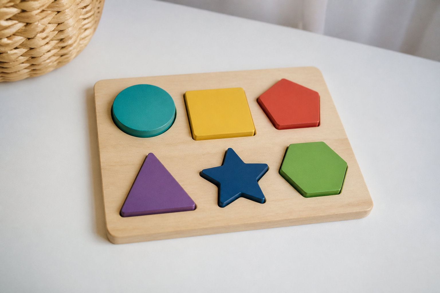 Puzzle encastrable : une prise en main adaptée aux plus petits