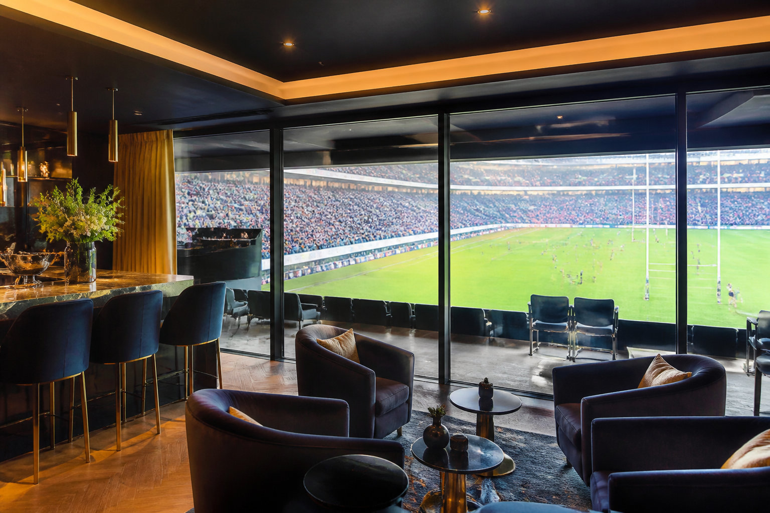 Pack hospitalité au Stade de France : l'expérience rugby 1 Quelles sont les différentes options de salons et loges ?