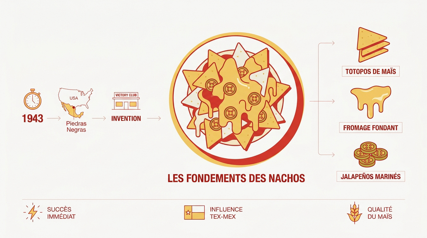 Assiette de nachos mexicains traditionnels avec fromage fondu et jalapeños