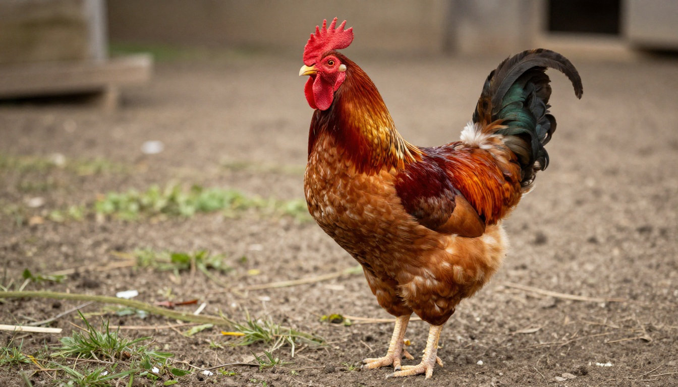 Coq brun