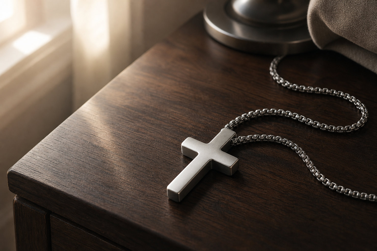 Pendentif homme croix : un symbole chargé d'émotion