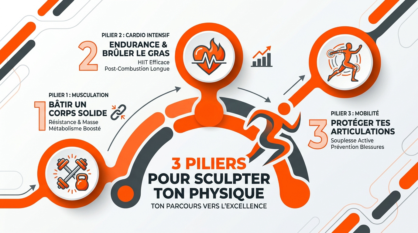 Musculation, cardio et mobilité pour transformer son corps
