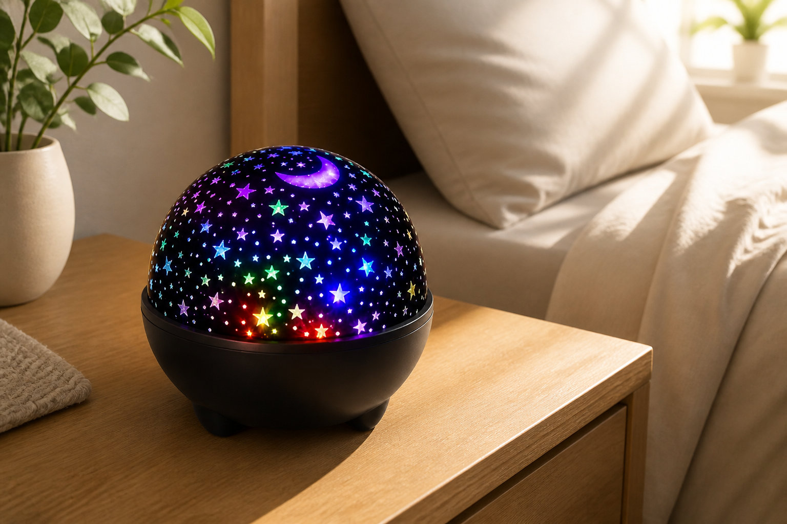 Veilleuse étoile bébé : une présence lumineuse douce et rassurante