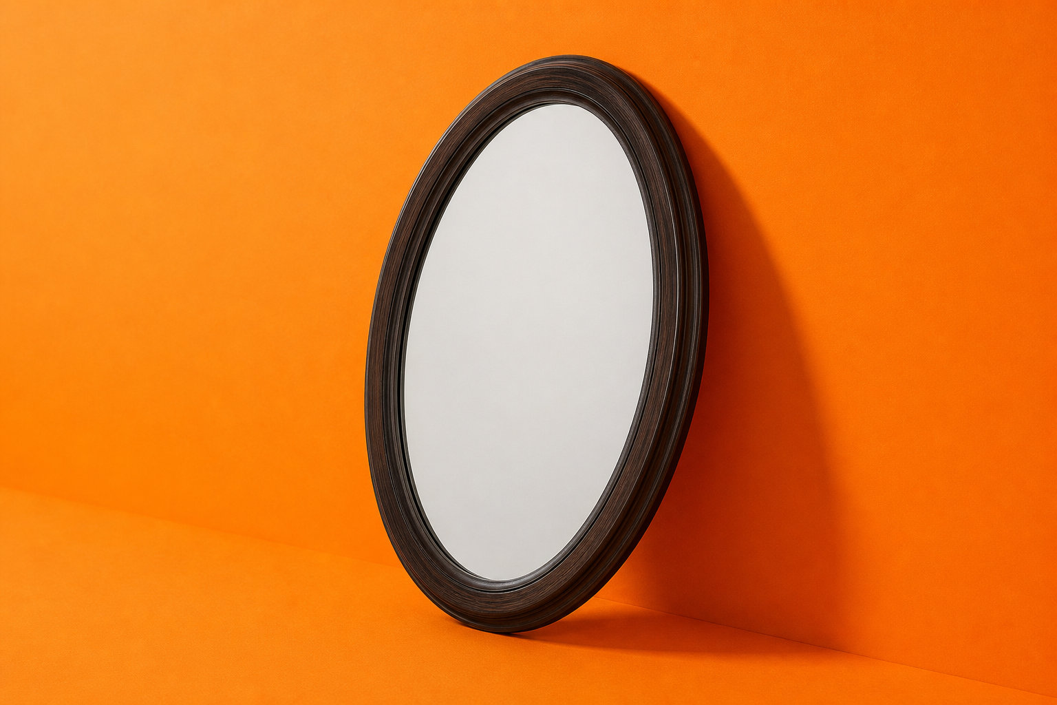 Miroir ovale vintage : la French touch !