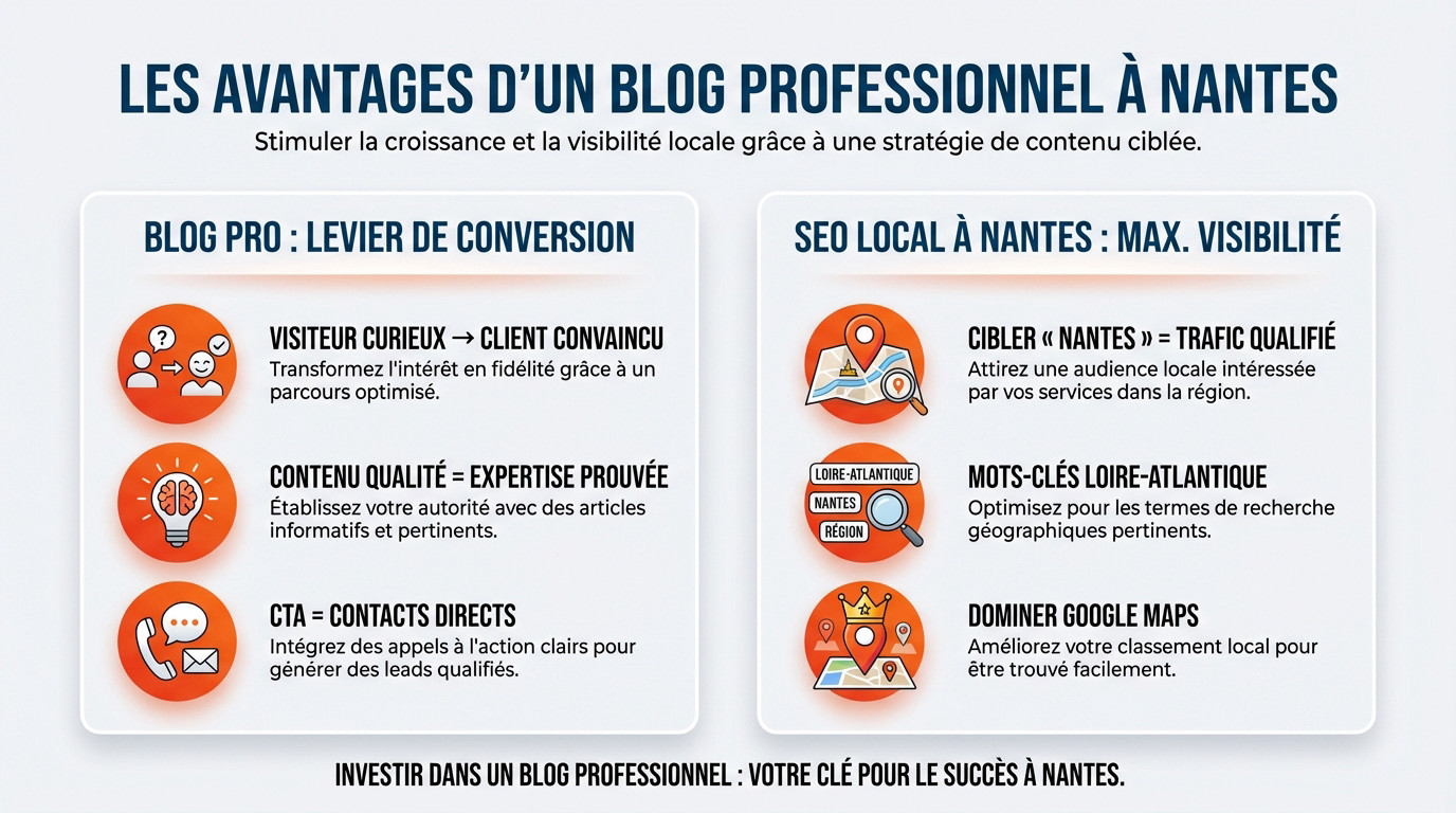 Stratégie de contenu et blogging pour les entreprises à Nantes